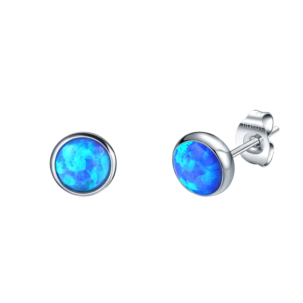 5mm couleur + op05 opale bleue