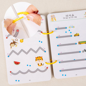 Children's Early Education Control Pen Training Erase Fun Entry <strong>Basic</strong> Calligraphy and Pen Exercise <strong>Book</strong> - Product Image 4