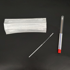 Tek kullanımlık plastik çubuk oral boğaz gazlı bez swab - Product Image 1