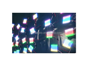 WS2812B Flexibler 30x32-Punkt in 5050 RGB Matrix LED-Anzeige platine eingesetzt Pixel Digital RGB LED-Panel 5V Adressierbare LED-Matrix