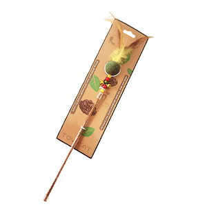 Interactive <strong>Cat</strong> Toys <strong>Cat</strong> Wand String Toys Glitter Feather Spring <strong>Cat</strong> Teaser Stick for Pets <strong>Playing</strong> With <strong>Catnip</strong> - Product Image 6