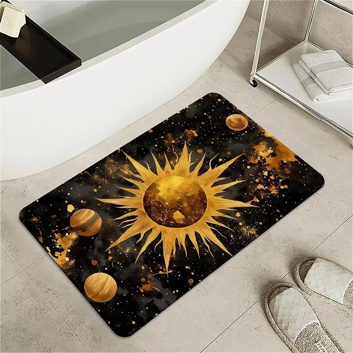 Ancient golden sun