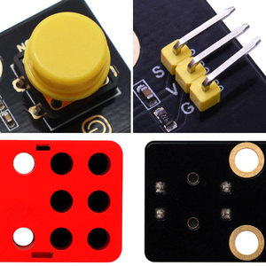 Modulo pulsante Keyestudio opzionale con (out) alloggiamento compatibile con blocchi di costruzione per modulo pulsante Arduino - Product Image 6