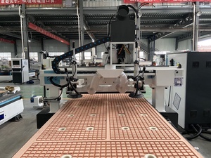 Automatisches Laden und Entladen von Nesting Atc Cnc Router Cnc Schneide maschine Holz fräser für die Herstellung von Küchen schrank türen - Product Image 6