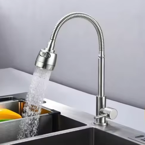 <span class=keywords><strong>2025</strong></span> Nhà Máy Thép Không Gỉ Duy Nhất-Xử Lý 360 Quay Dual-Chức Năng Vòi Nước Dây Vẽ Nước Lạnh Phun Bồn Rửa Nhà Bếp Mixer - Product Image 1