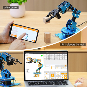 Hiwonder xArm U-N-O Arduino Programmier roboter mit Sekundärentwicklungs-Sensor-Kit STEM Education Roboterarm-Kits