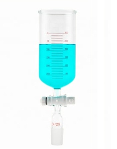 Cam Stopcock ile Tiandi Lab 1000ml cam ek huni - Product Image 6