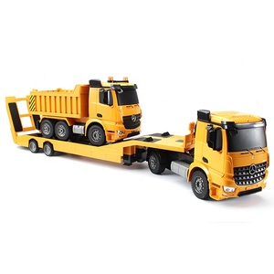 Double E <span class=keywords><strong>RC</strong></span> รถกึ่งพ่วงพื้นเรียบถอดได้1/20 2.4กรัมวิศวกรรมรถแทรกเตอร์ควบคุมวิทยุโมเดล Diecast - Product Image 4