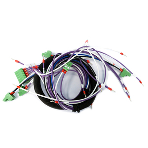 AWG24 5.08mm 3.81mm Green Terminal Block <strong>Cable</strong> Assembly Custom Wiring Harness 8Pin Har Wire Assembly - Product Image 1