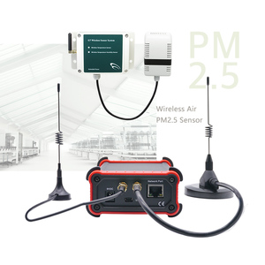 Lora Wireless Air Quality Monitoring Smart Detector Sensor Pm2.5 Monitor Current <strong>Data</strong> <strong>Logger</strong> - Product Image 2
