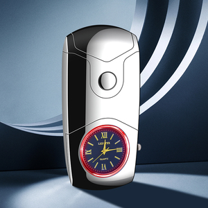Multi-Functionl USB Rechargeable Dual Arc Lighting Watch <strong>Clock</strong> <strong>Lighter</strong> Plasma <strong>Lighter</strong> - Product Image 6