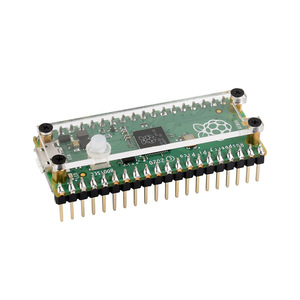 Raspberry Pi Pico Case Raspberry Pi Pico Acrílico Estuche transparente con tapa de botón