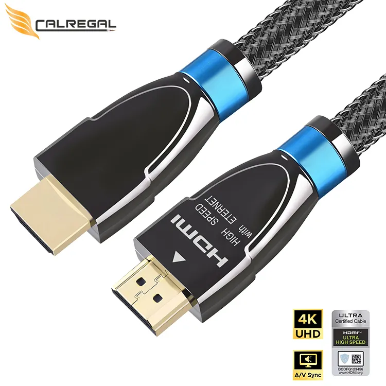 Kabel Hdmi ke Hdmi versi 2.0, kecepatan tinggi 1m 2m 3m 5m 7.5m 10m 15m 20m berlapis emas 4k 60hz Hdmi 4k