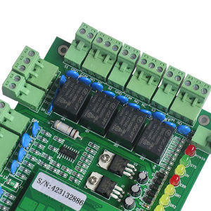 Sistema di sicurezza della porta d'ingresso soluzione Wiegand Controller Board TCP IP RFID pannello Controller di accesso a quattro porte
