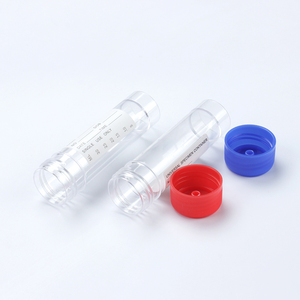Plastik sızdırmaz dışkı toplama tüpü E.O. steril 30ml dışkı konteyneri kaşıkla - Product Image 2