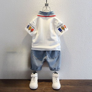 Yaz yeni giysiler çocuk boys yaz giysileri yakışıklı erkek takım elbise - Product Image 6