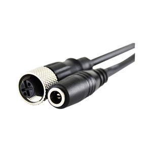 Tayvan Made In tam Ip65 M12 Dc In kablo dairesel konnektör 1.8M PVC M12 Dc In kablo - Product Image 1