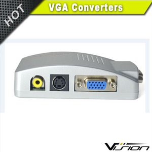 PC Laptop Computer Notebook Mac <strong>Monitor</strong> VGA to AV TV RCA <strong>Composite</strong> S-video Converter Switch Box Adapter