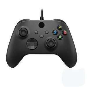 Xbox One için USB kablolu Joystick ince Host Xbox serisi S X kablolu denetleyici için çift titreşim Gamepad - Product Image 1