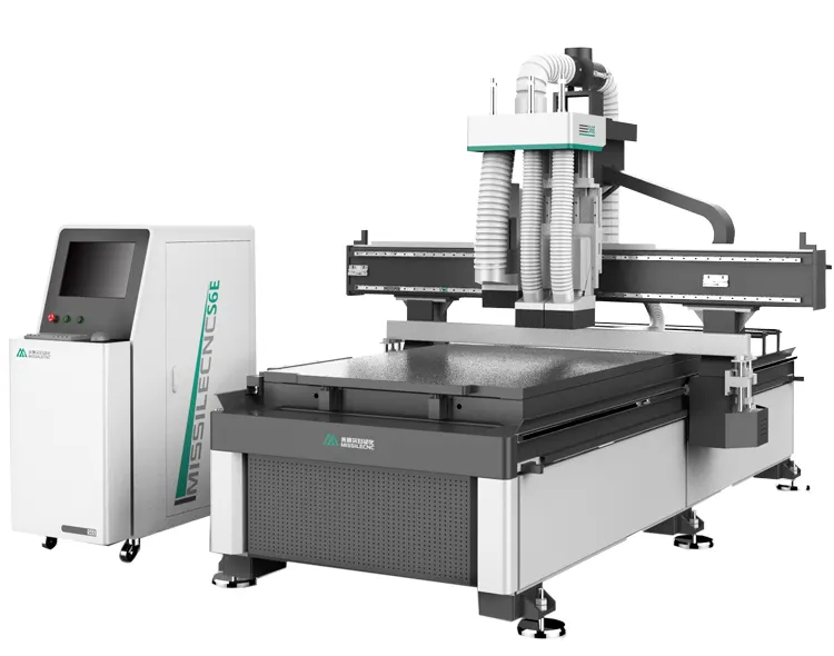 Móveis inteligente cnc máquina de ninho 1325 cnc madeira roteador à venda