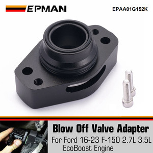 EPMAN alüminyum <span class=keywords><strong>Turbo</strong></span> vana adaptörü BOV Ford <span class=keywords><strong>F</strong></span>-<span class=keywords><strong>150</strong></span> için 2.7L 3.5L Ecoboost 16-23 epaecog152k