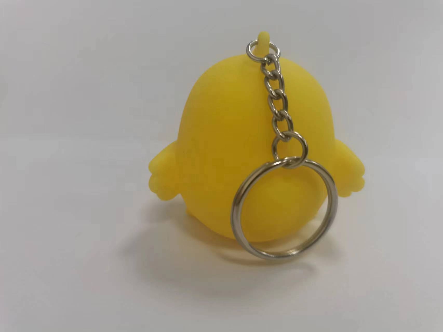 促销礼品3D挤眼钥匙扣，Pvc眼袋鸟形钥匙扣 - Product Image 5