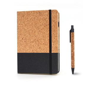 Business Office <strong>Notebook</strong> Set Wood Grain PU Spliced Leather Paper Cover <strong>Elastic</strong> A4/A5/A6/B5 Sizes 100 Sheet Inner <strong>Printed</strong> Gift - Product Image 1