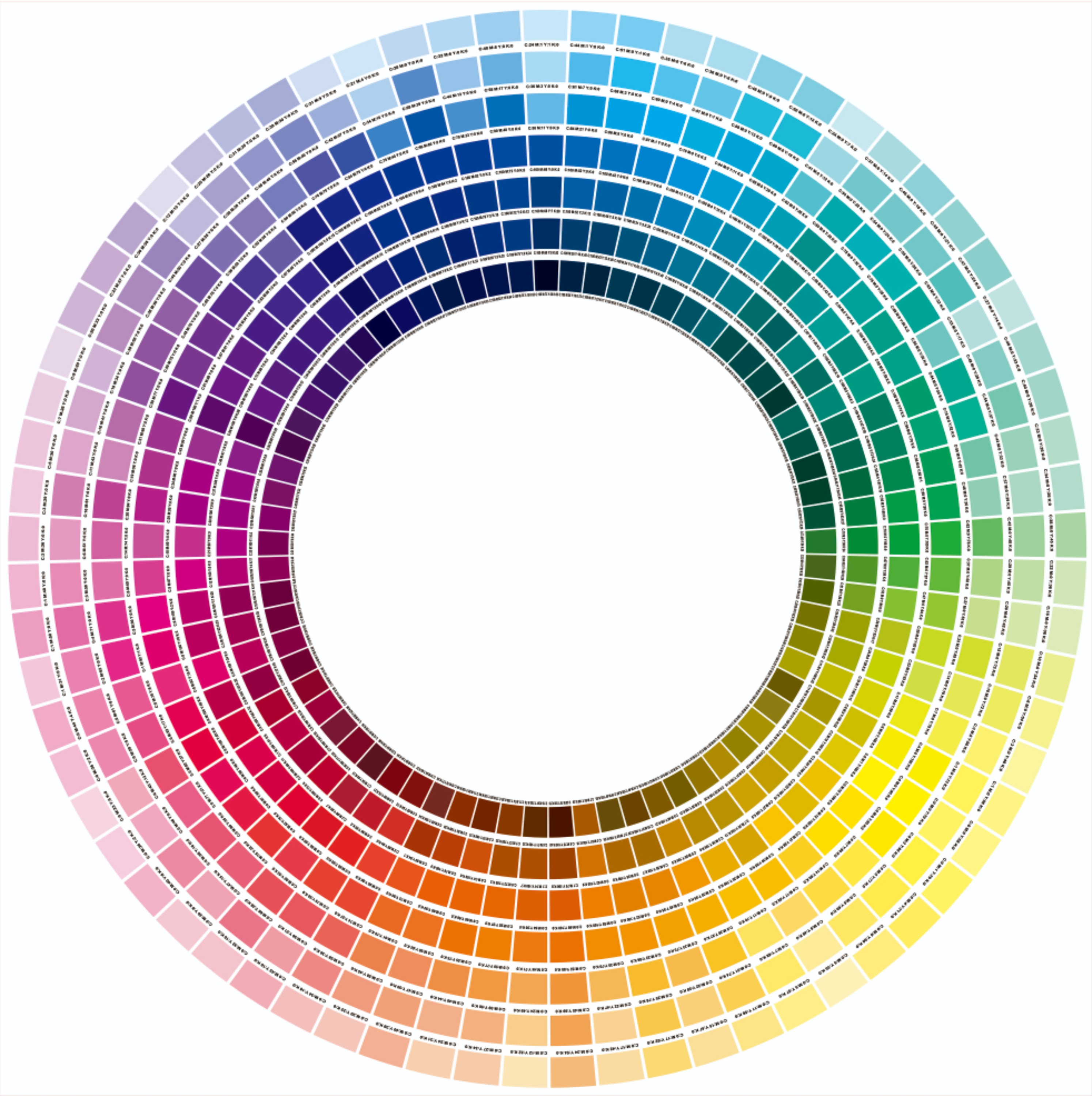 Couleurs variées