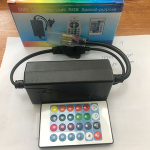 ИК-контроллер 4 pin 24 кнопки RGB ИК пульт дистанционного управления высокой мощности мигающий 220 В светодиодные полосы света разъем светодиодный контроллер драйвера - Product Image 6