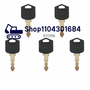 5 шт. 212 D554212 ключ зажигания подходит для различных моделей вилочных погрузчиков Doosan & Daewoo - Product Image 2