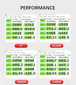 128 GB M2 NVMe SSD ฮาร์ดไดรฟ์เป้าหมาย interno Pcie3.0 Gen3 128 GB SSD กับ SATA 3.0พอร์ตการขยายตัวโลหะ M.2ภายใน - Product Image 6