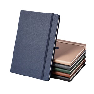 Notebook cartonato personalizzabile personalizzato Journal Notebook elastico banda A5 PU Notebook con portapenne - Product Image 1