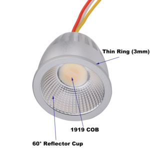 Benory RA95 24v Cob Mr16 <strong>LED</strong> Module Loxone KNX PWM CCT 2000k 6000k Dimmable 60 Degree Reflector Spots Smart Automation Solution - Product Image 3