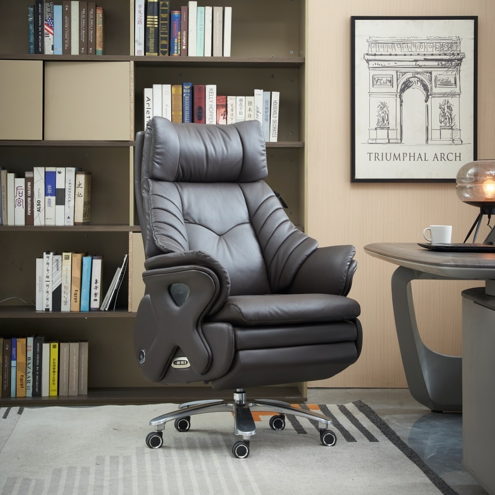 Brown+Genuine Leather+Multifunctional