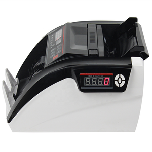 <strong>Automatic</strong> Multi Currency Cash Register Money Counter Bill Counter <strong>Counting</strong> Machine LCD Display for EURO US Dollar AUD Pound - Product Image 1