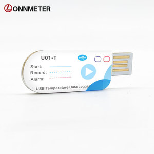Lonnmeter Registrador de datos de temperatura y humedad portátil de un solo uso para monitorear registrador de datos de un solo uso - Product Image 1