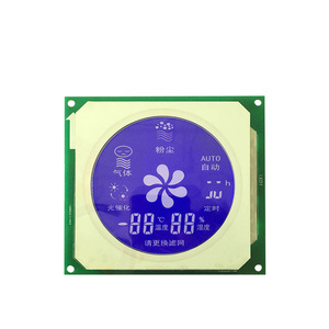 Yüksek parlaklık özel farklı renkli Lcd ekran modül haneli Segment monokrom 7 Lcd modülü