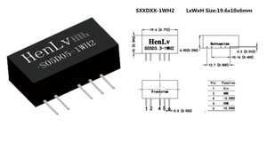 Convertidor DCDC de salida única regulado/no regulado de alto aislamiento de voltaje de entrada fijo 12vdc 24VDC5% para cargador EV OME CE - Product Image 4