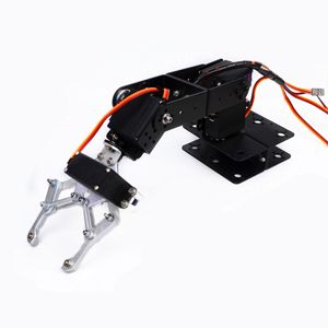Алюминиевый сплав для Arduino 4-Dof, манипулятор, аксессуары для робота-пылесоса с рулевым механизмом - Product Image 4