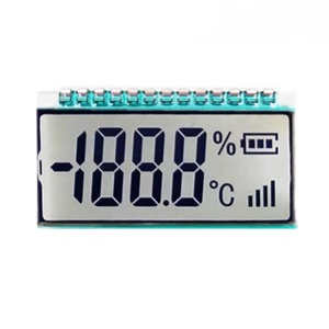 <strong>7</strong>-<strong>Segment</strong> VA <strong>LCD</strong> <strong>Display</strong> for <strong>Temperature</strong> Testing Date <strong>Display</strong> on Induction Cooker with Segmented <strong>Segment</strong> <strong>LCD</strong> <strong>Display</strong> - Product Image 1