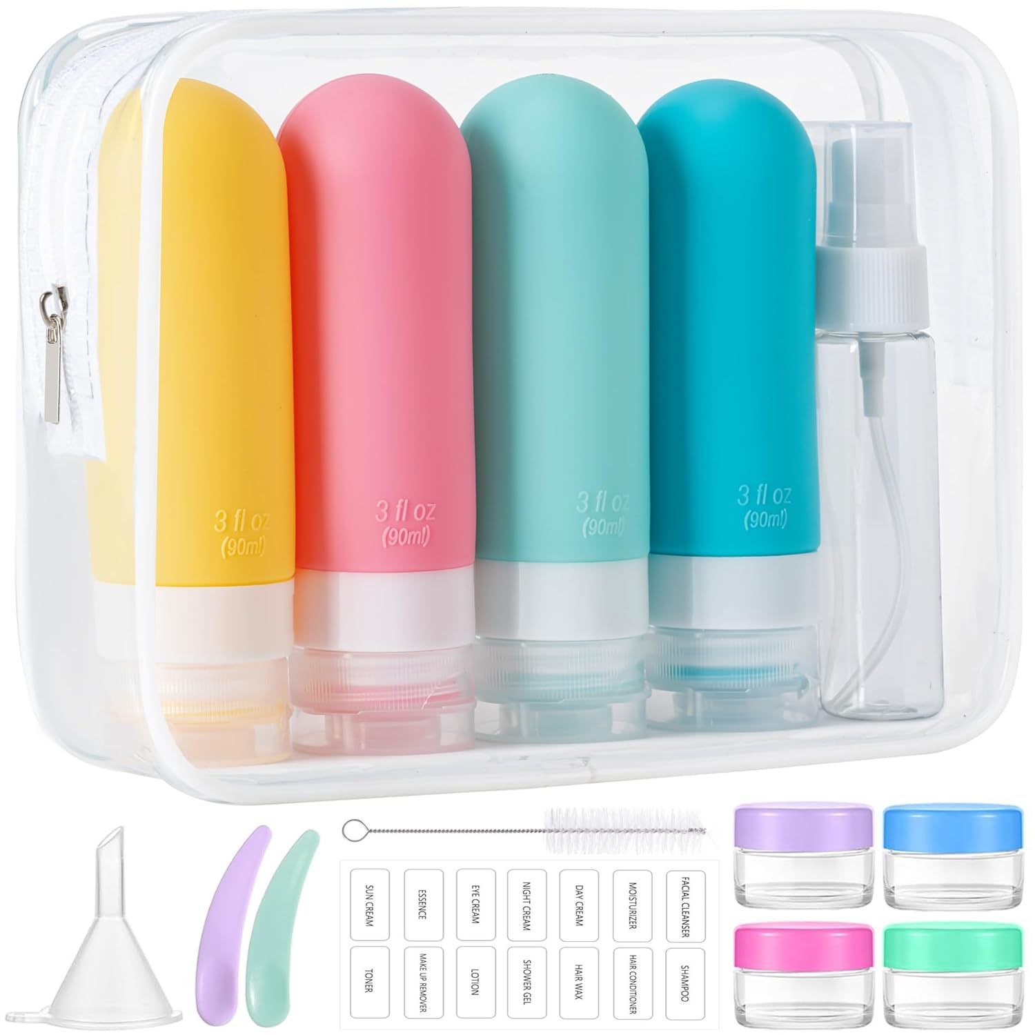 4 pack x90ml with PVC bag-1