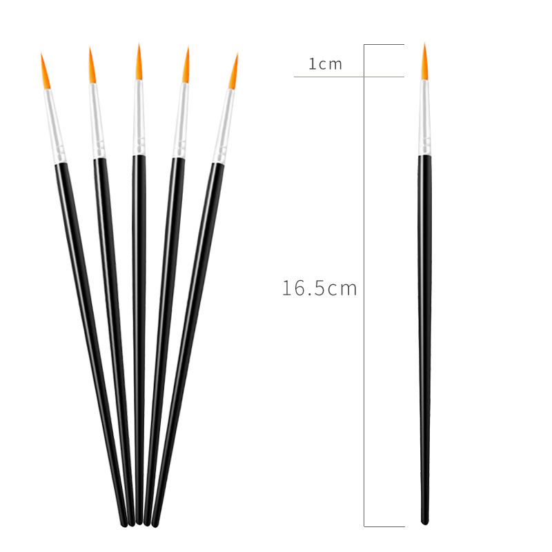 Black (16.5cm round tip)