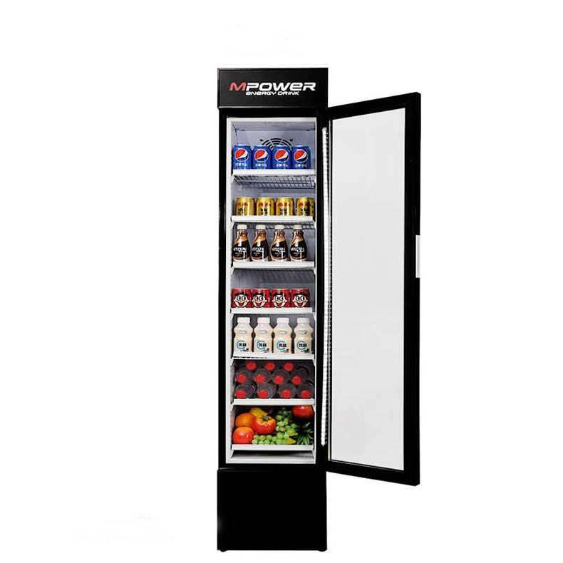 Supermarket glass door beverage Cabinets Commercial Refrigerator beer cooler upright used display refrigerator