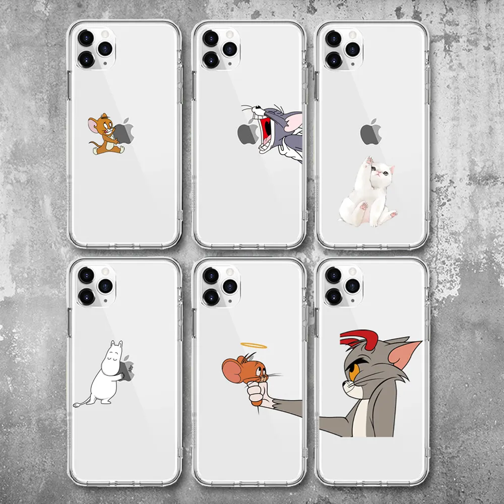 1000 + diseños personalizados divertidos dibujos animados gato perro TPU funda de silicona para iPhone 11 12 13 14 15 Pro Max UV impresión sublimación funda de teléfono