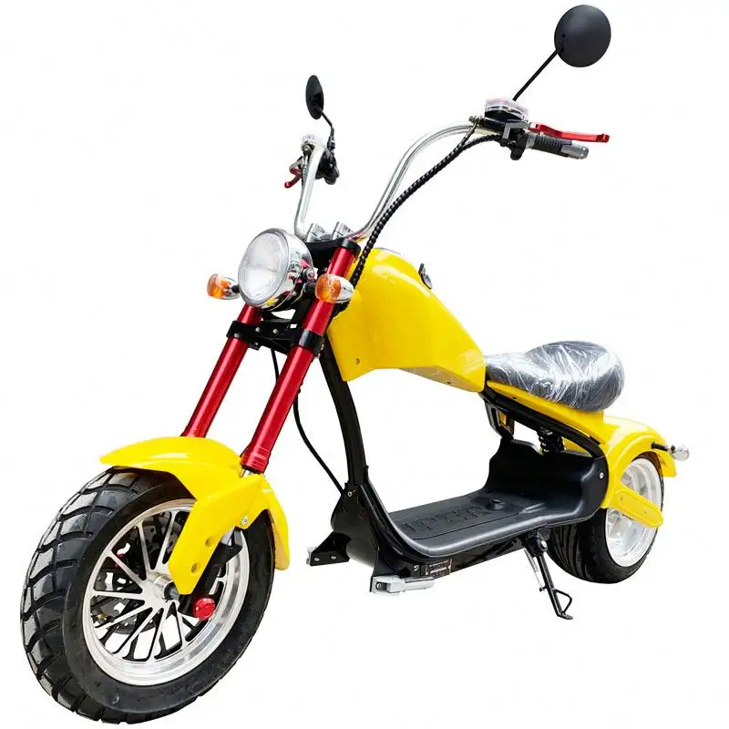 Yeni güçlü spor otomatik 2 tekerlekli yetişkin elektrikli moto motosiklet