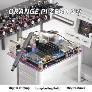Orange Pi Zero 2 Вт гигабитная Плата расширения Ethernet, плата для развития, верхний контакт, источник питания для разработки - Product Image 2