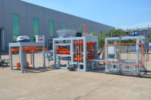 黎巴嫩制造空心实心砌块机QT6-15砌块机建筑材料价格表 - Product Image 3