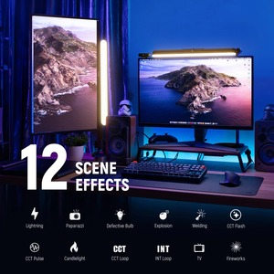 NEEWER TL40 için LED oyun işık Bar USB akışı anahtar APP/PC/MAC kontrol ayarlanabilir işık hiçbir ekran parlama fotoğraf aydınlatma - Product Image 5