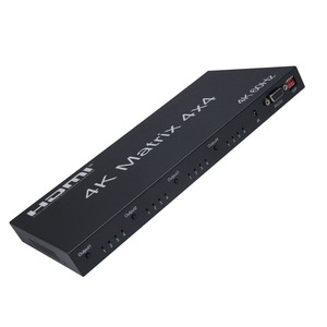 Sofly <strong>4</strong> <strong>Inputs</strong> <strong>4</strong> <strong>Outputs</strong> <strong>Hdmi</strong> Video Switcher <strong>Matrix</strong> 4K 60Hz 4X4 <strong>Hdmi</strong> <strong>Matrix</strong> - Product Image 2