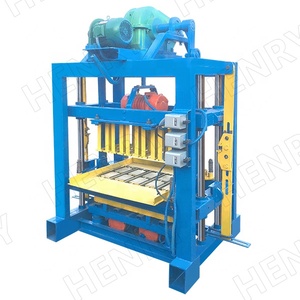Máquina de bloques de tierra para adoquines rectangulares de hormigón simples fijos pequeños de - Product Image 2